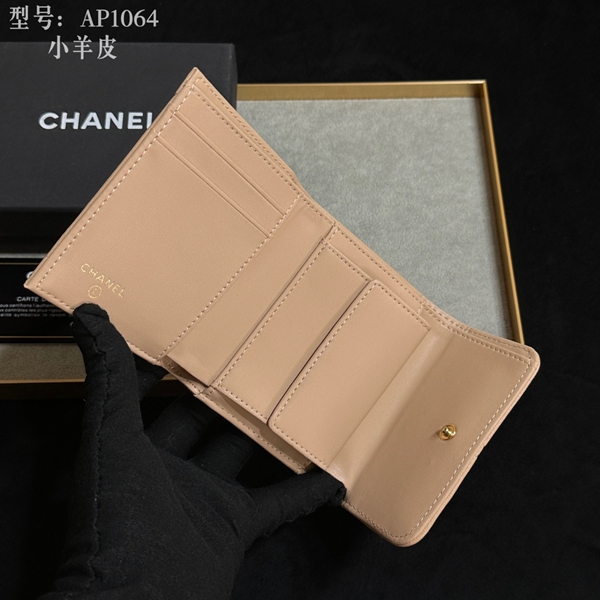 コピーシャネル激安財布側面デザイン